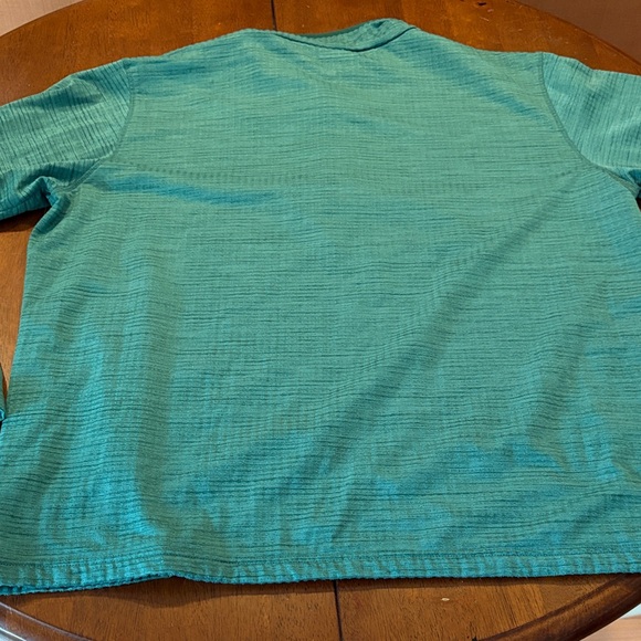 Columbia Turquoise Quarter-Zip Pullover - Picture 7 of 8
